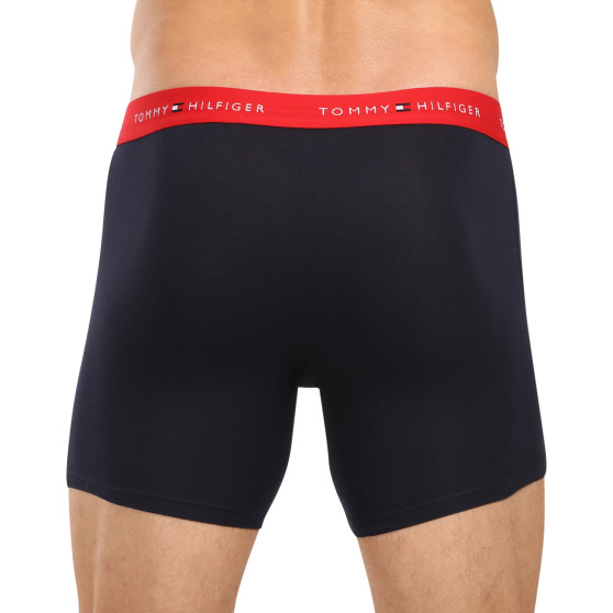 3PACK Мъжки боксерки Tommy Hilfiger тъмно синьо (UM0UM02765 0W3)