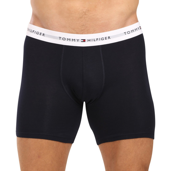 3PACK Мъжки боксерки Tommy Hilfiger тъмно синьо (UM0UM02765 0W3)