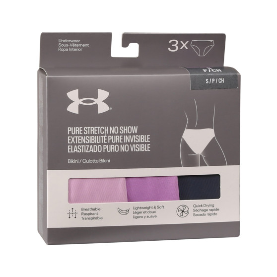 3PACK дамски бикини Under Armour multicolour (1383898 572)