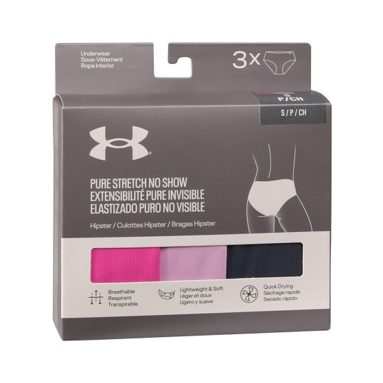 3PACK дамски бикини Under Armour multicolour (1383895 652)