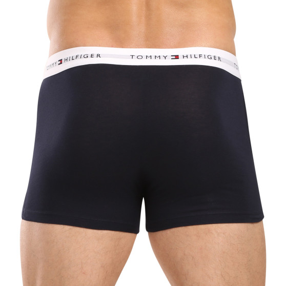 3PACK Мъжки боксерки Tommy Hilfiger тъмно синьо (UM0UM02763 0W3)