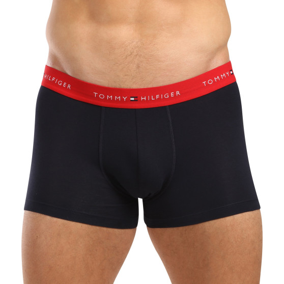 3PACK Мъжки боксерки Tommy Hilfiger тъмно синьо (UM0UM02763 0W3)