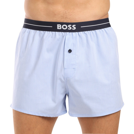 3PACK Мъжки боксерки BOSS многоцветен (50505677 460)