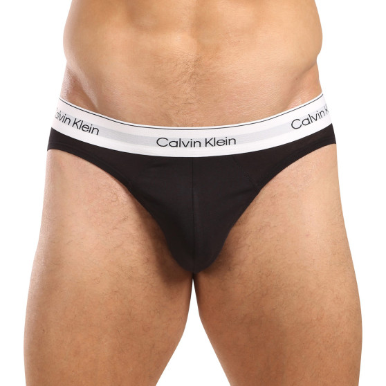 3PACK мъжки слипове Calvin Klein черено (NB2568A-UB1)