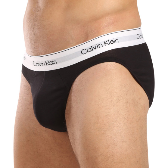 3PACK мъжки слипове Calvin Klein черено (NB2568A-UB1)