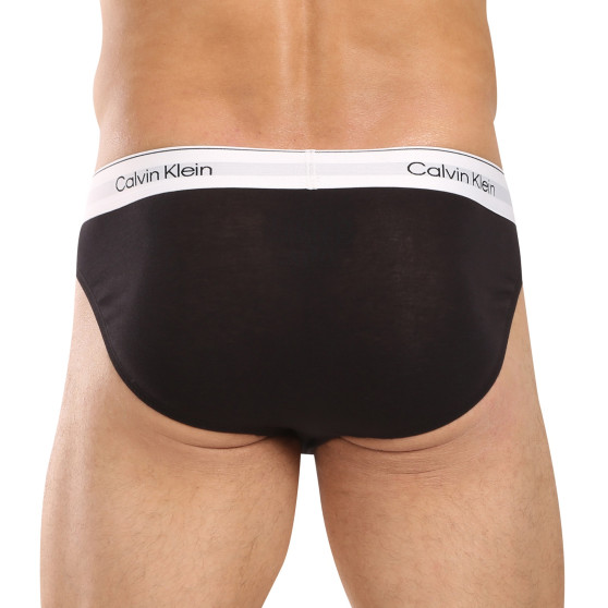 3PACK мъжки слипове Calvin Klein черено (NB2568A-UB1)