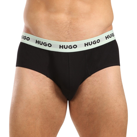 3PACK мъжки слипове HUGO черено (50517879 961)