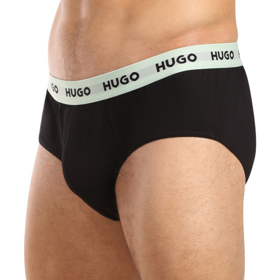 3PACK мъжки слипове HUGO черено (50517879 961)