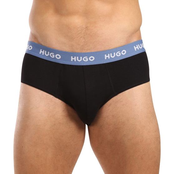 3PACK мъжки слипове HUGO черено (50517879 961)