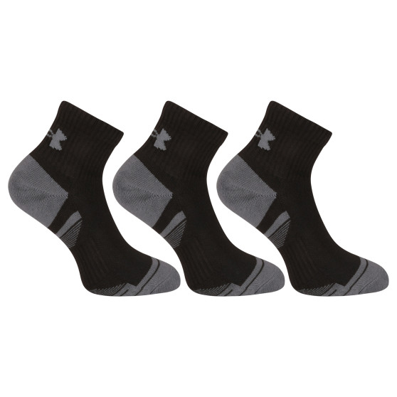 3PACK Under Armour черни чорапи (1379528 001)