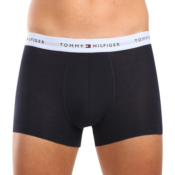 3PACK Мъжки боксерки Tommy Hilfiger тъмно синьо (UM0UM02763 0T3)