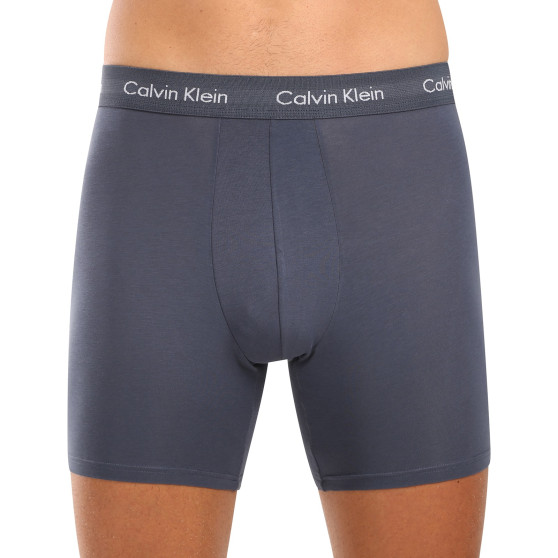 3PACK Мъжки боксерки Calvin Klein многоцветен (NB1770A-QRH)