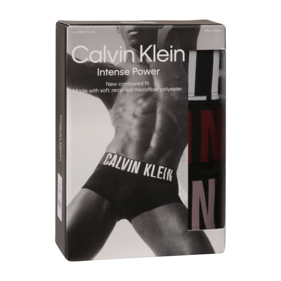 3PACK Мъжки боксерки Calvin Klein черено (NB3611A-Q1S)