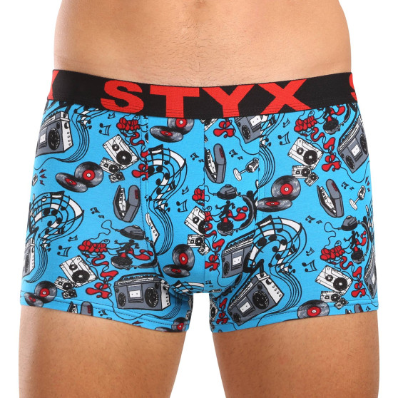 6PACK Мъжки боксерки Styx art sports rubber multicolour (6G13198780)