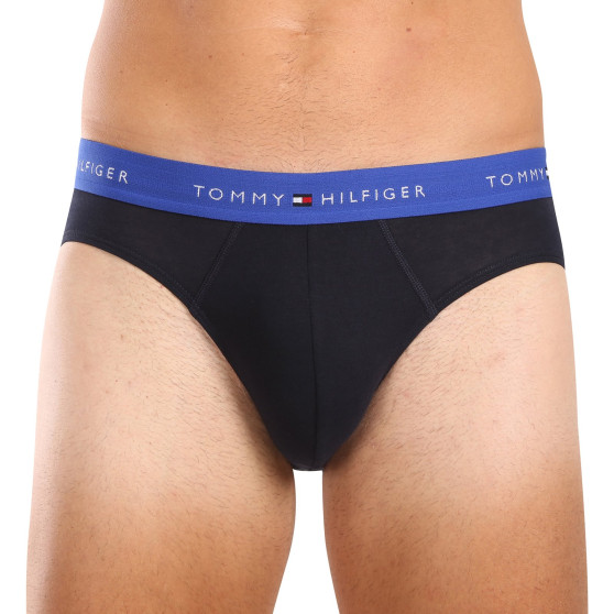 3PACK мъжки слипове Tommy Hilfiger тъмно синьо (UM0UM02904 0Y1)