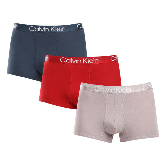 3PACK Мъжки боксерки Calvin Klein многоцветен (NB2970A-PZN)