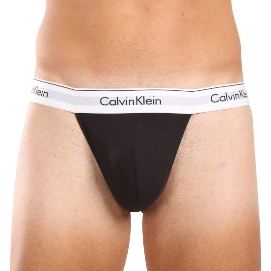 3PACK Мъжки стрингове Calvin Klein черено (NB3226A-001)