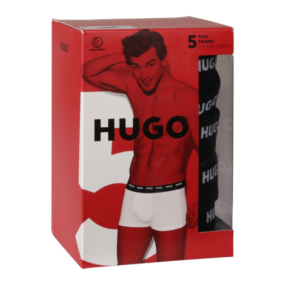 5PACK Мъжки боксерки HUGO многоцветен (50479944 973)