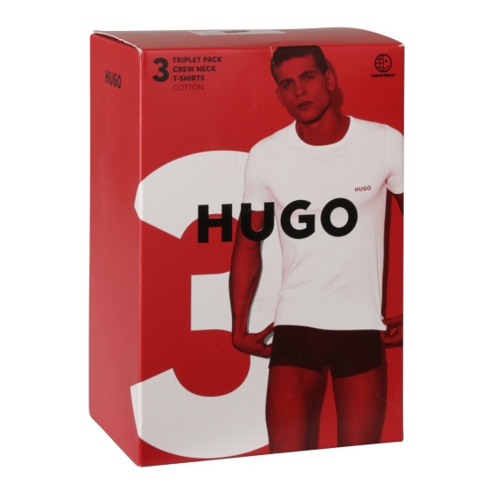 3PACK Мъжка тениска HUGO многоцветен (50480088 985)