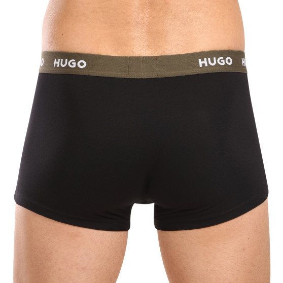 3PACK Мъжки боксерки HUGO черено (50517878 988)