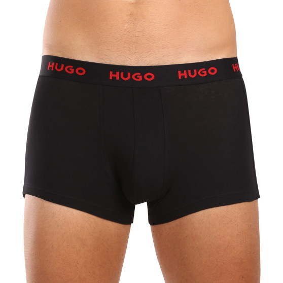 3PACK Мъжки боксерки HUGO многоцветен (50517894 980)