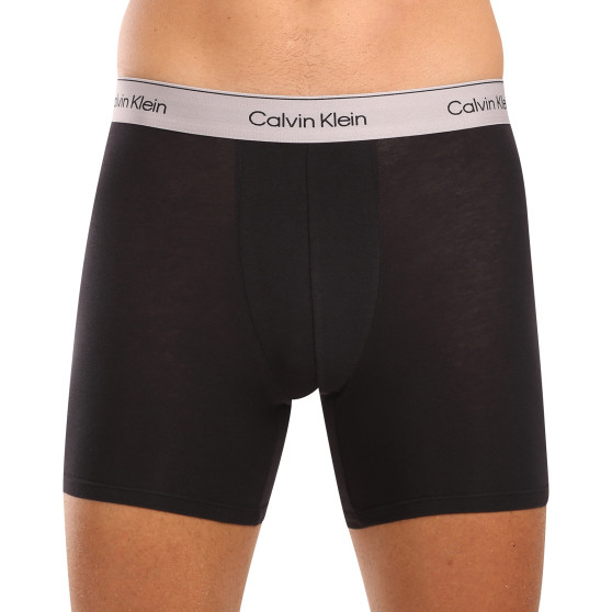 3PACK Мъжки боксерки Calvin Klein черено (NB3964A-U2Y)