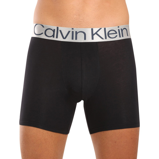 3PACK Мъжки боксерки Calvin Klein черено (NB3131A-PZE)