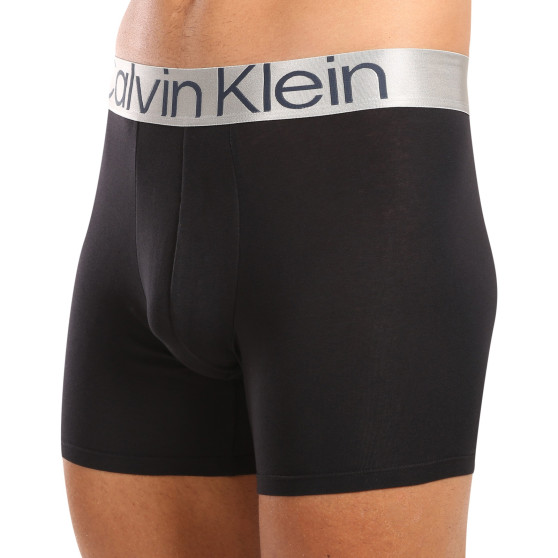 3PACK Мъжки боксерки Calvin Klein черено (NB3131A-PZE)