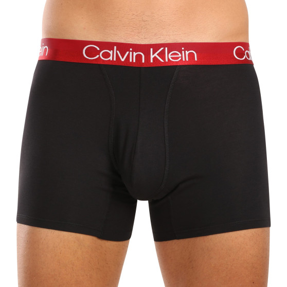 3PACK Мъжки боксерки Calvin Klein черено (NB2971A-PZI)