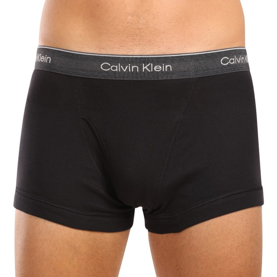 3PACK Мъжки боксерки Calvin Klein черено (NB4002A-PRU)