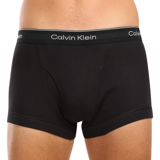 3PACK Мъжки боксерки Calvin Klein черено (NB4002A-PRU)