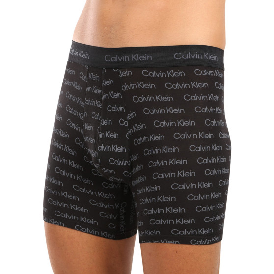 3PACK Мъжки боксерки Calvin Klein многоцветен (NB3057A-QYP)