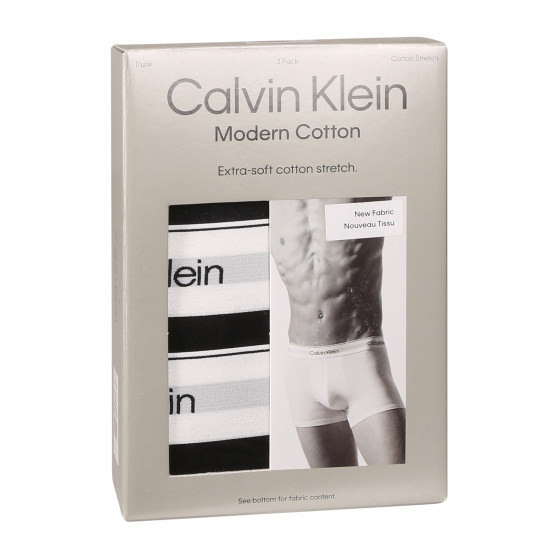 3PACK Мъжки боксерки Calvin Klein черено (NB3963A-UB1)