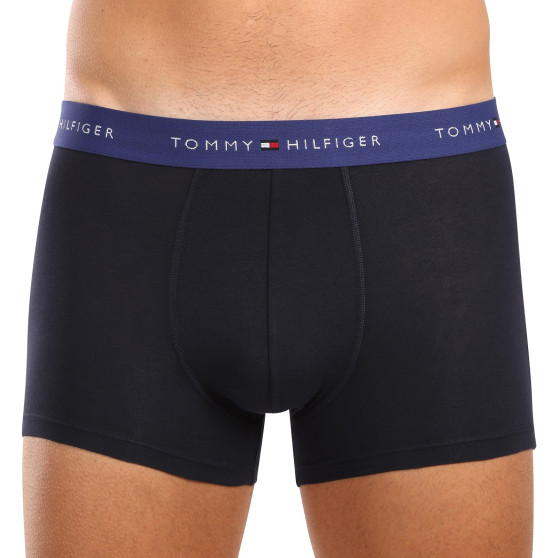 3PACK Мъжки боксерки Tommy Hilfiger тъмно синьо (UM0UM02763 0WN)